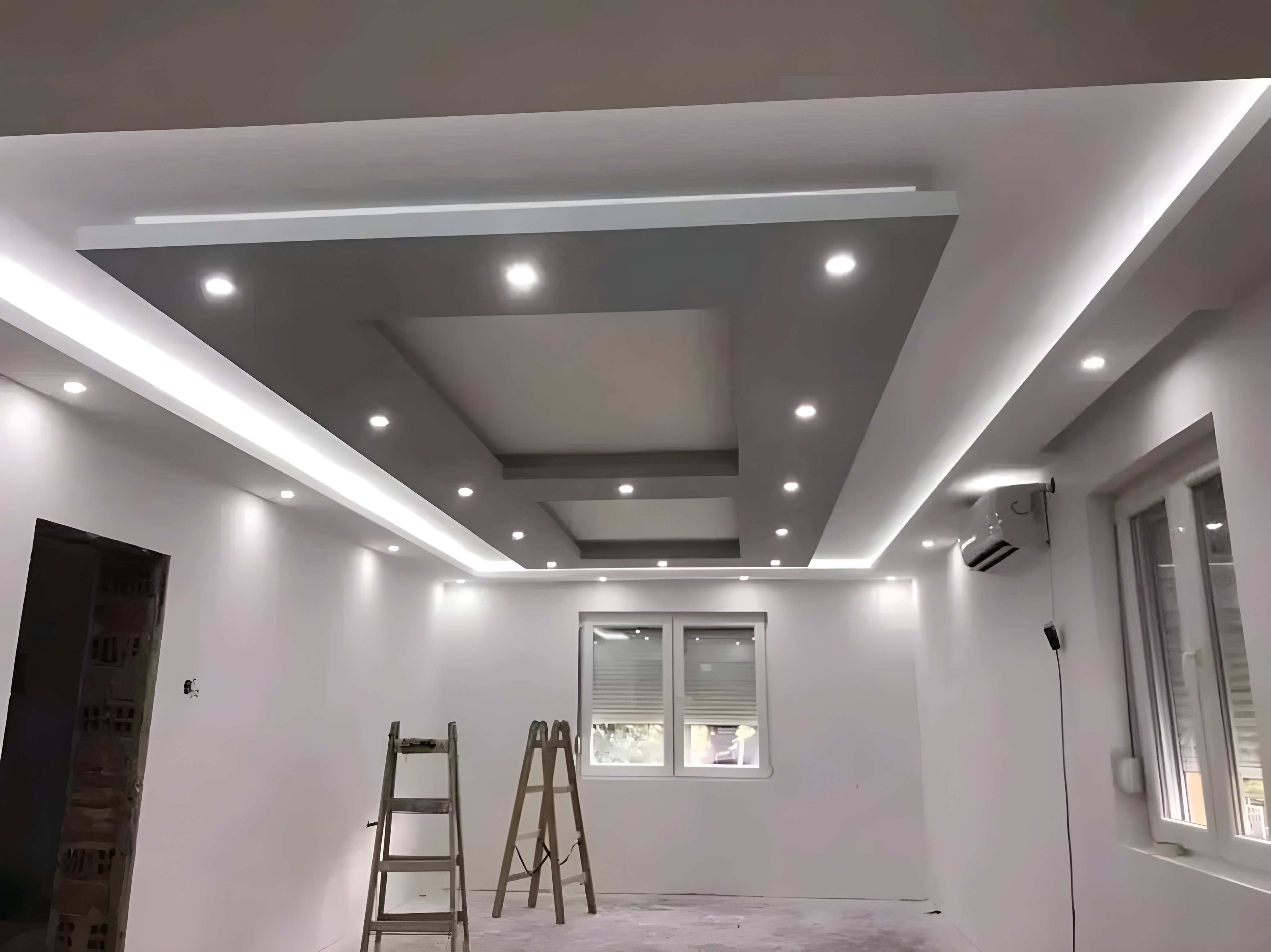 Uniek design plafond