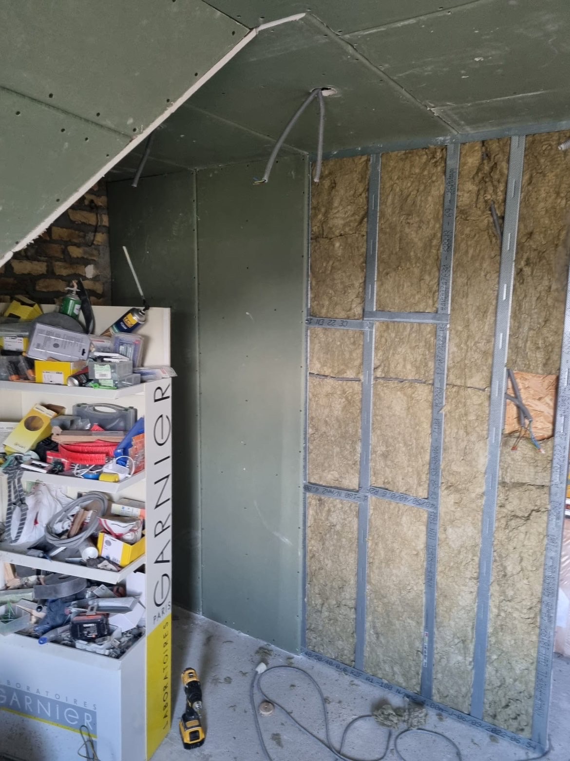 Badkamer voor de renovatie